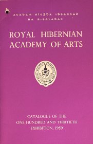 Catalogue cover - Royal Hibernian Academy of Arts Exhibition 1959